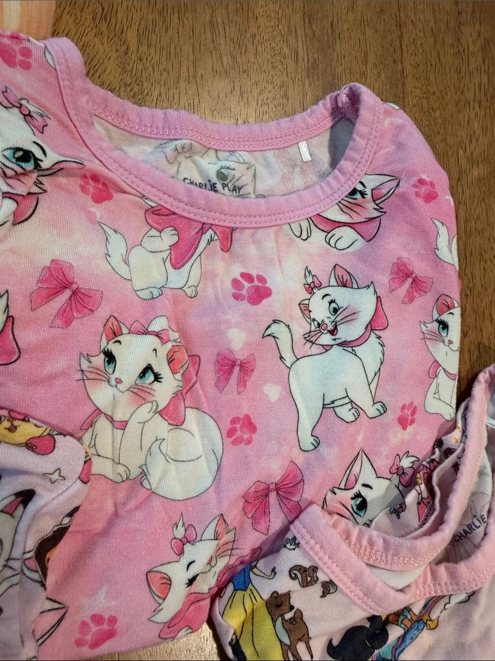 Little Snuggles/Charlie Play/Millie + Roo Long Sleeve and Pant Sets Bamboo- 3T